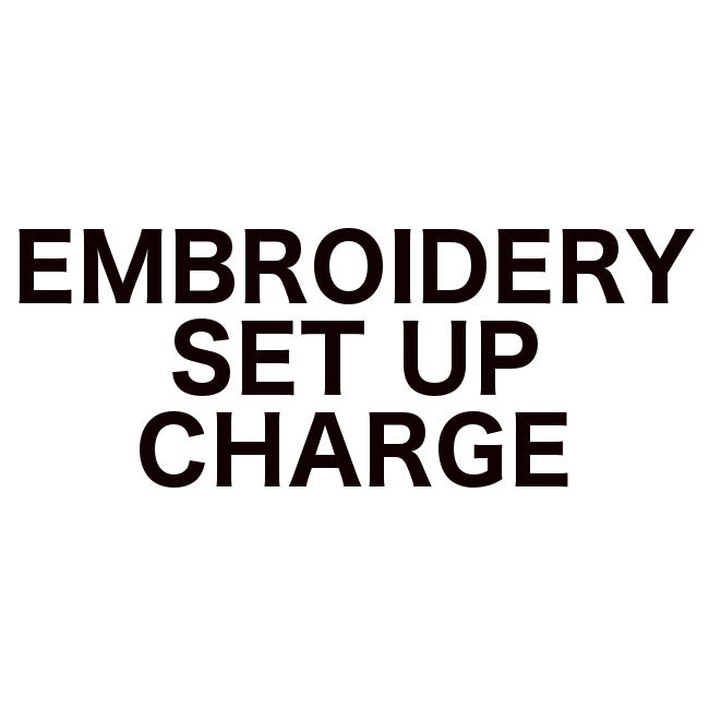 Embroidery Set Up Charge