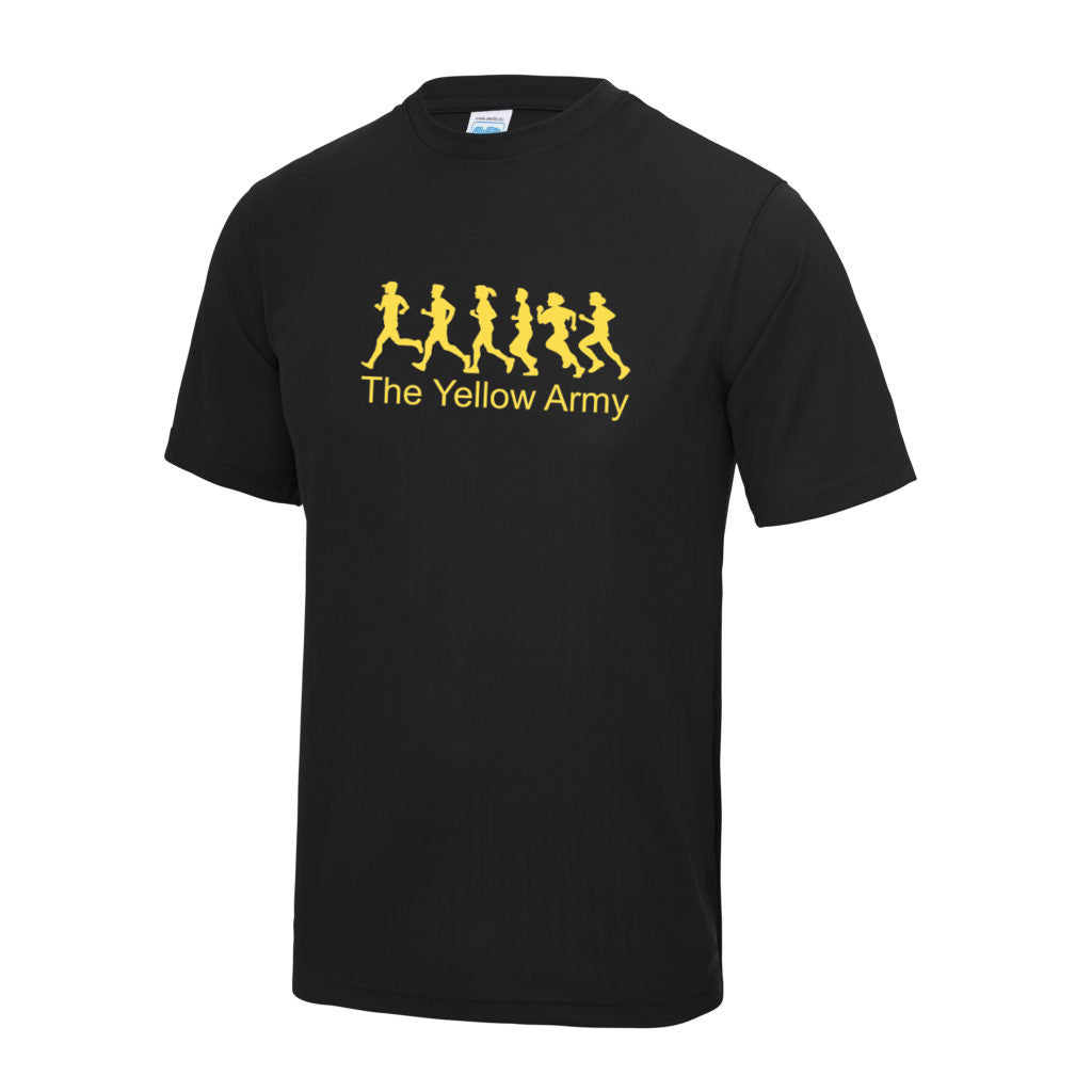 Mens Yellow Army T-Shirt [YA]