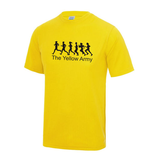 Mens Yellow Army T-Shirt [YA]