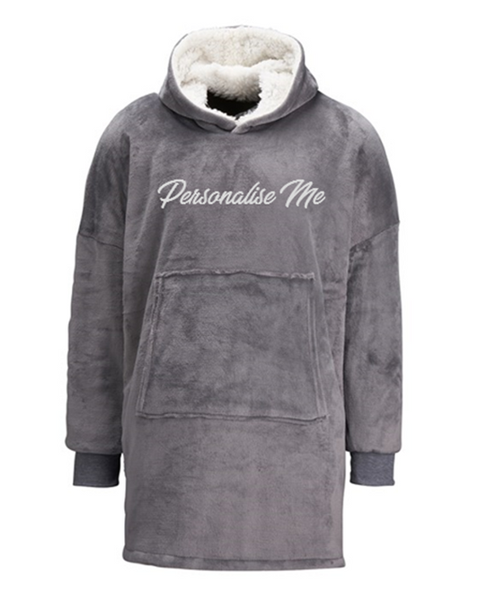 Oversized Sherpa Hoodie - Adults