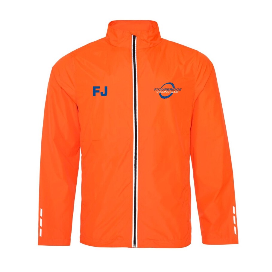 SCC Orange Rain Jacket