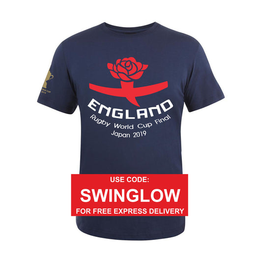 England RWC Final Navy Tee