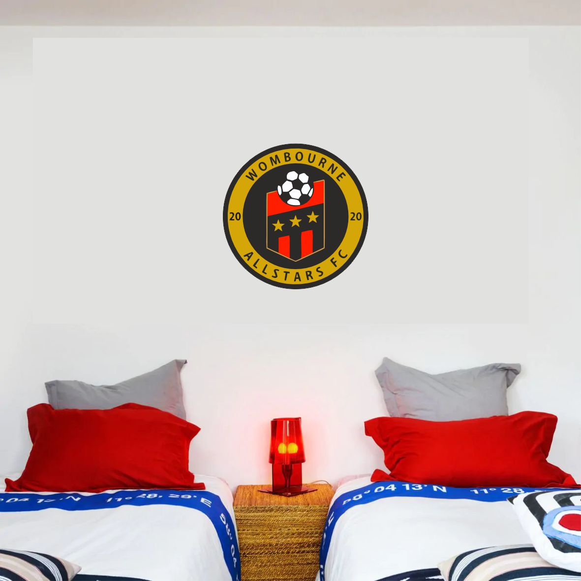 Wombourne Allstars FC - Wall Decal