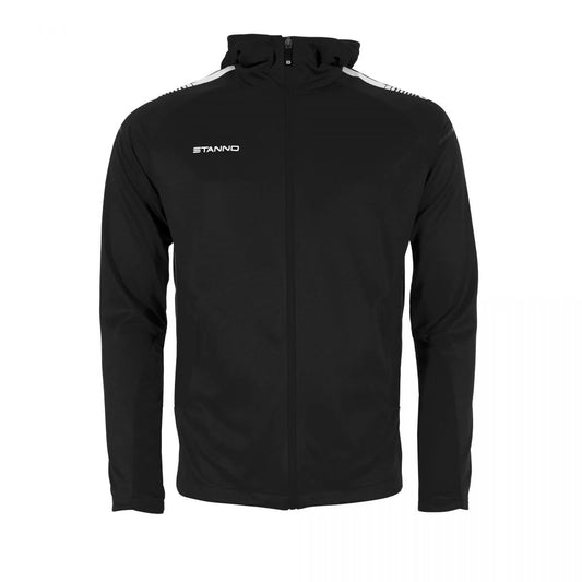 Stanno - First Hooded Full Zip Top - Black