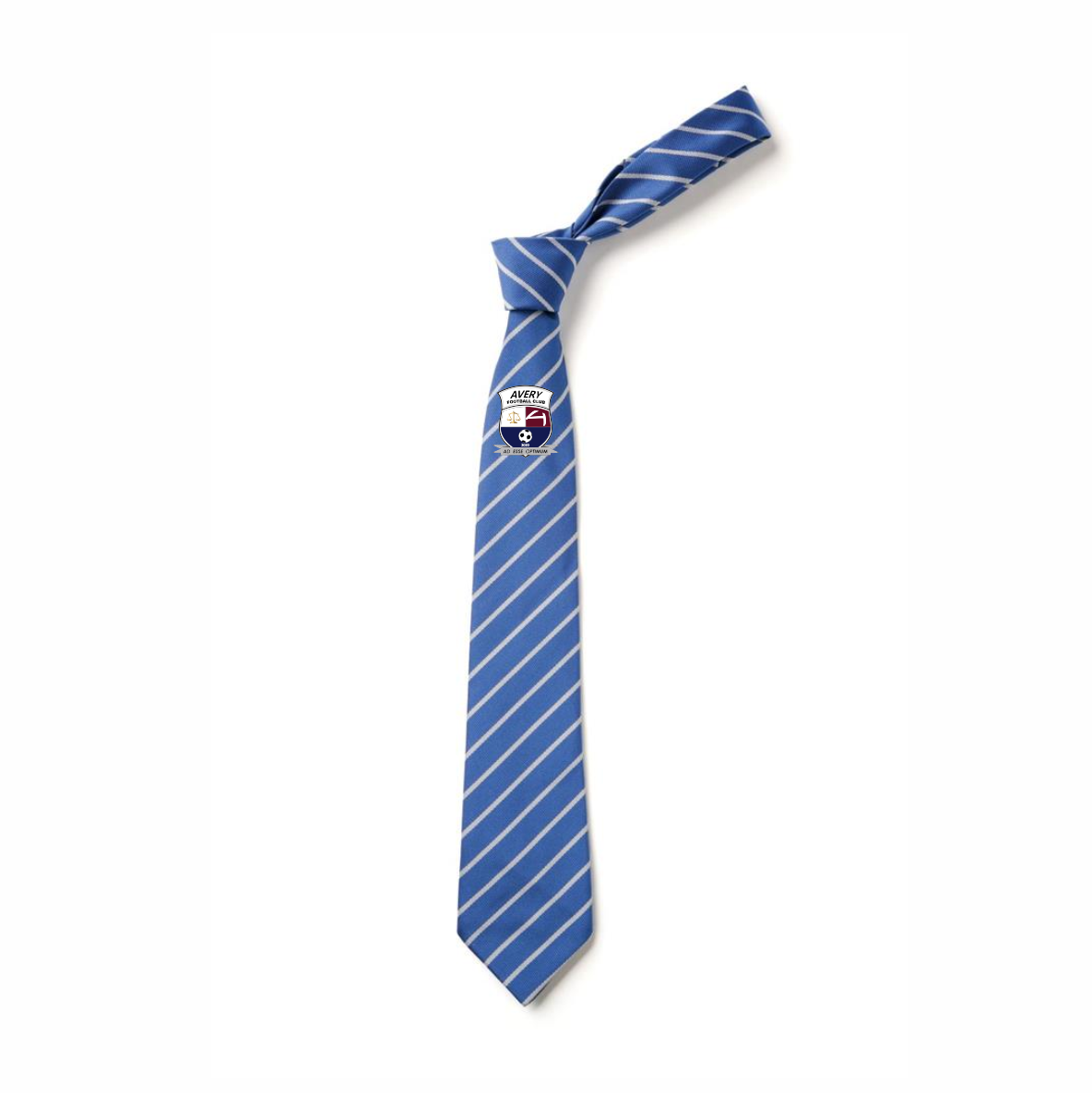 Avery FC Royal/White Stripped Tie