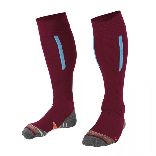 Stanno - Forza II Socks - Burgundy & Sky Blue