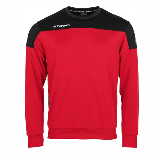 Stanno - Pride Round Neck Sweatshirt- Black & Red